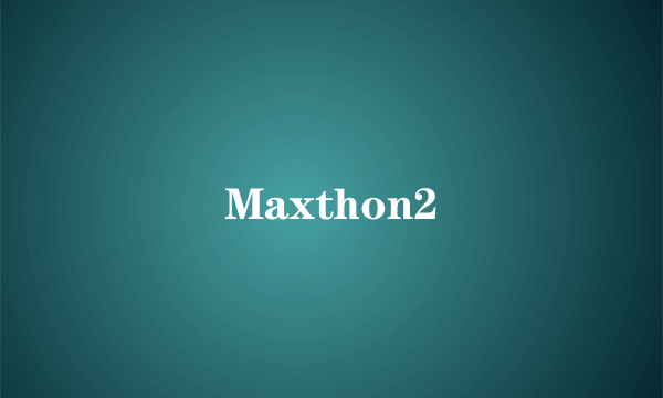 Maxthon2