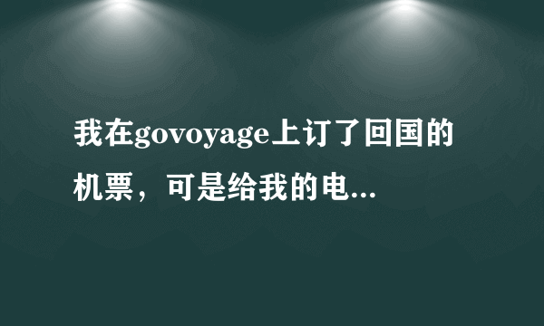 我在govoyage上订了回国的机票，可是给我的电子机票里只有我的中文名拼音？这样可以直接 上飞机？