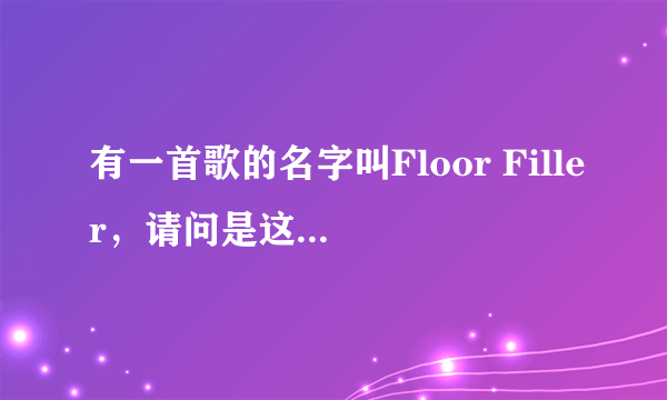 有一首歌的名字叫Floor Filler，请问是这是什么意思？地漏？